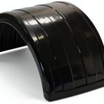 Buyers Products Truck Fender Ribbed Poly Black-0