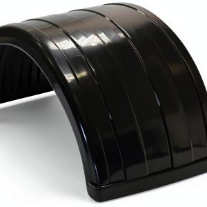 Buyers Products Truck Fender Ribbed Poly Black-0
