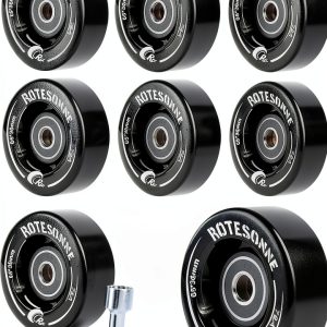Roller Skate Wheels 65mm ROTESONNE 78A Hardness-0