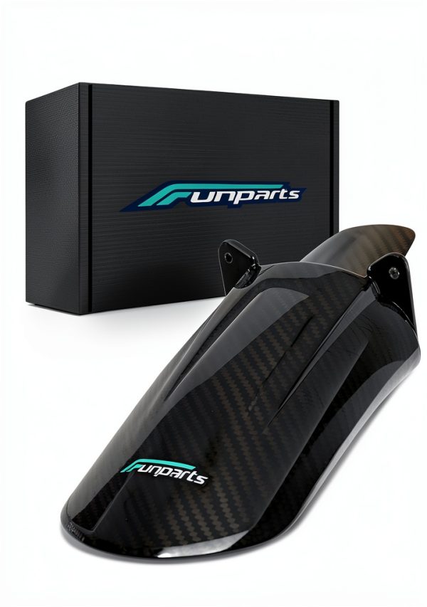 Sur Ron X Rear Cushion Fender Funparts Carbon Fiber-0