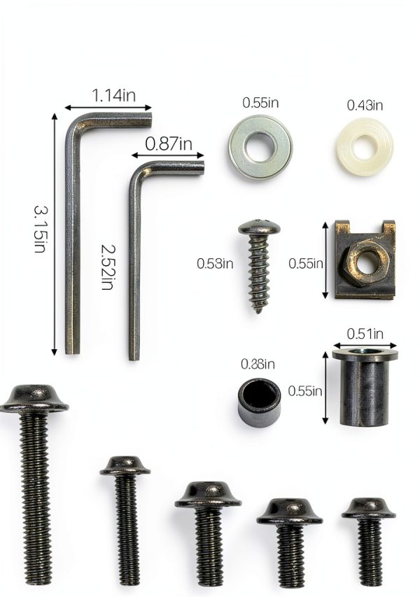 Motorcycle Fairing Bolt Kit SCUARI Galvanized-1