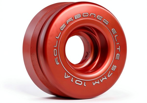 RollerBones 57mm Black Elite Wheels for Roller Skating-0
