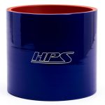 Silicone Turbo Hose by HPS Silicone Hoses - 4 ply Reinforced, Blue,-0
