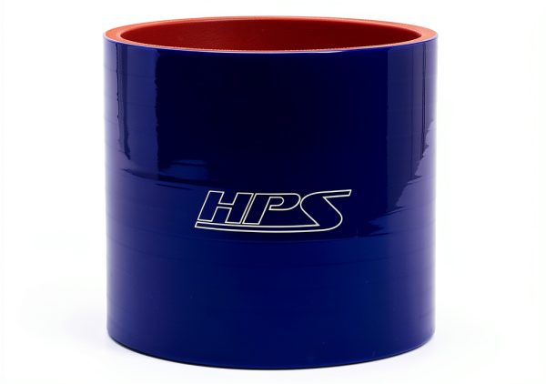 Silicone Turbo Hose by HPS Silicone Hoses - 4 ply Reinforced, Blue,-0