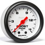 Turbocharger Boost Gauge Auto Meter 5702 Mechanical Plastic NPT-0