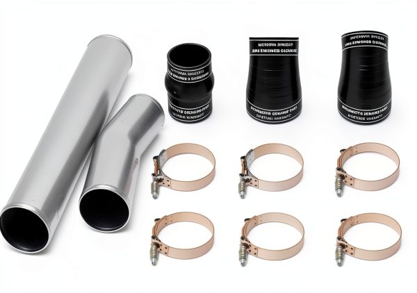 Mishimoto MMICP-RAM-94BK Intercooler Pipe Kit Fits Dodge Ram Cummins 5.9L 1994-2002 Black-0