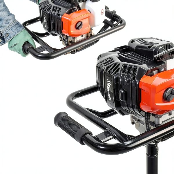 XtremePowerUS 52CC 2-Stroke Gas Powered Earth Auger, Post Hole Digger with 8" Bit, EPA Certified Heavy Duty Fence Post Hole Drill for Garden, Farm, Tree Planting-5