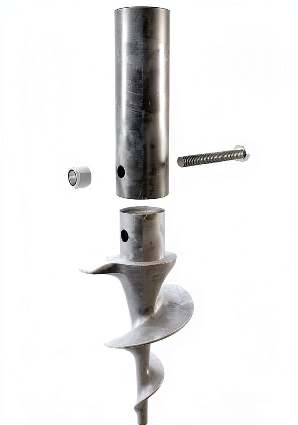 PlayStar Commercial Grade Dock Auger for 1 5/8" or 1 7/8" Pipe-1